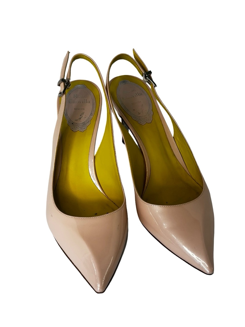 Renee Caovilla sling back pump